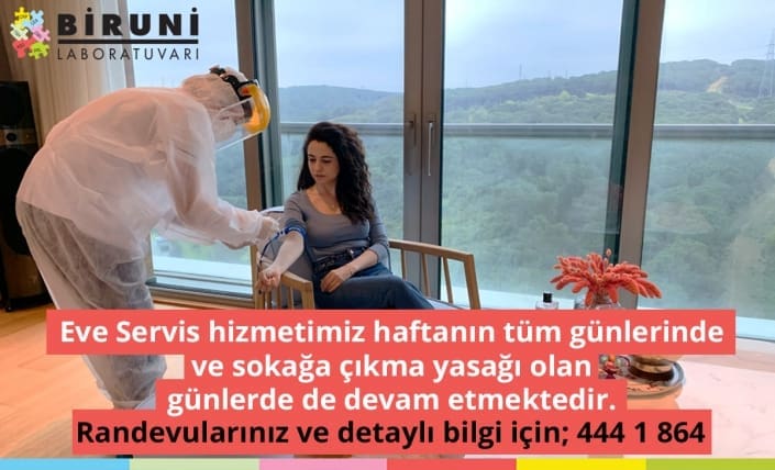 Eve Servis hizmetimiz haftanın tüm günlerinde ve sokağa çıkma yasağı