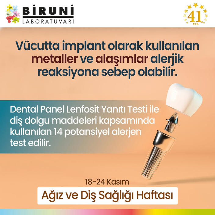Dental Panel Lenfosit Yanıtı Testi
